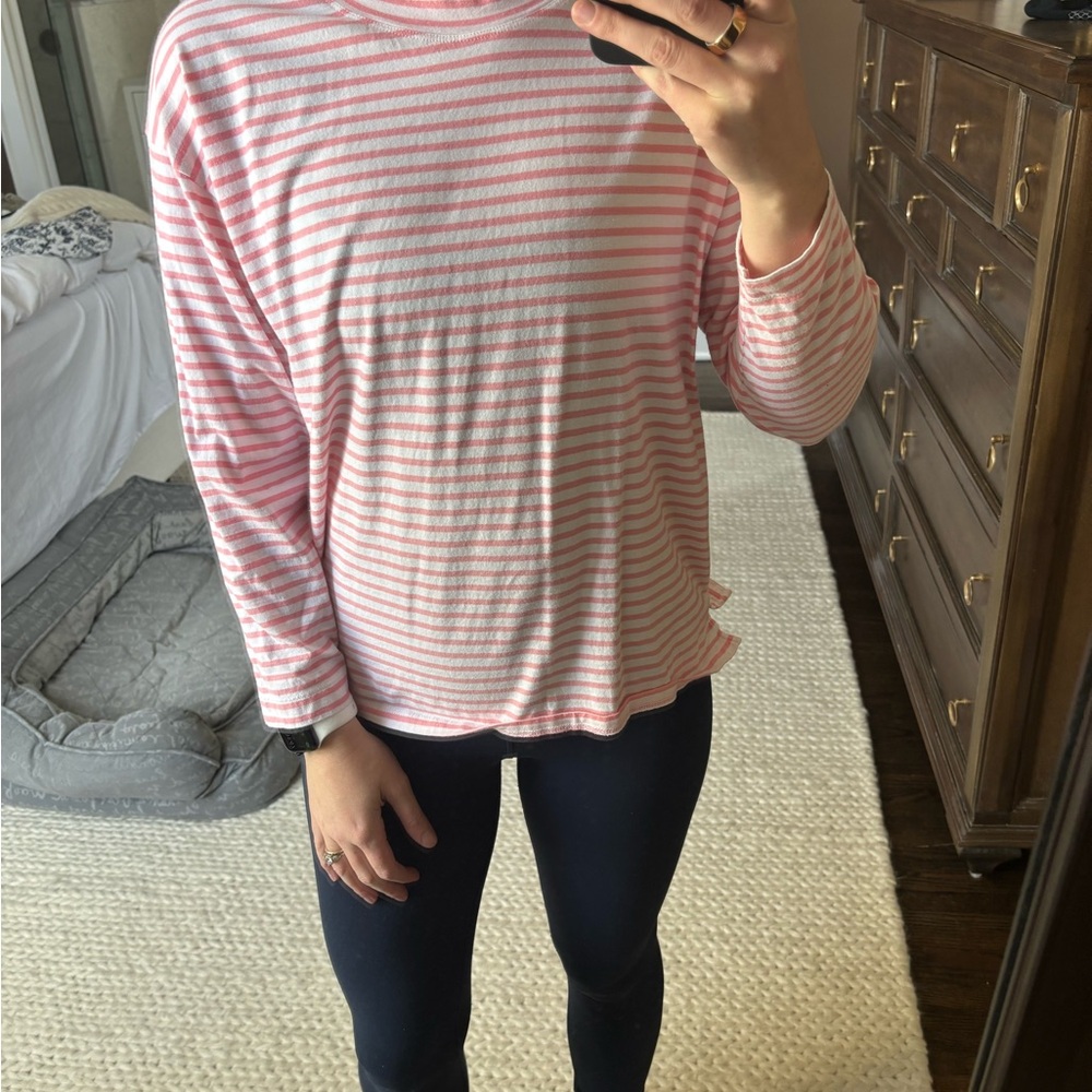 Striped Pink Women's Top